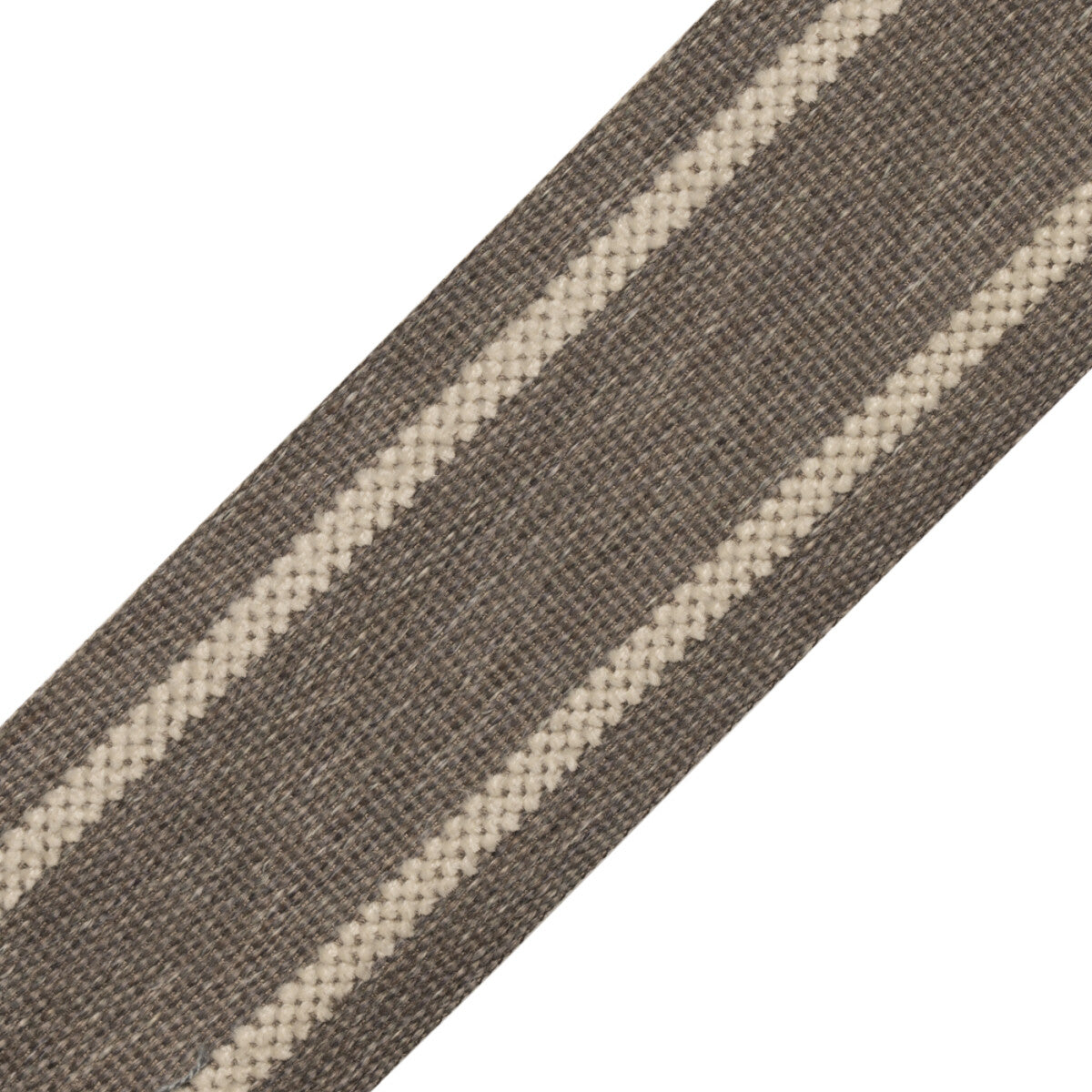 Nantucket Strie Border Trim by Samuel & Sons in Pebble