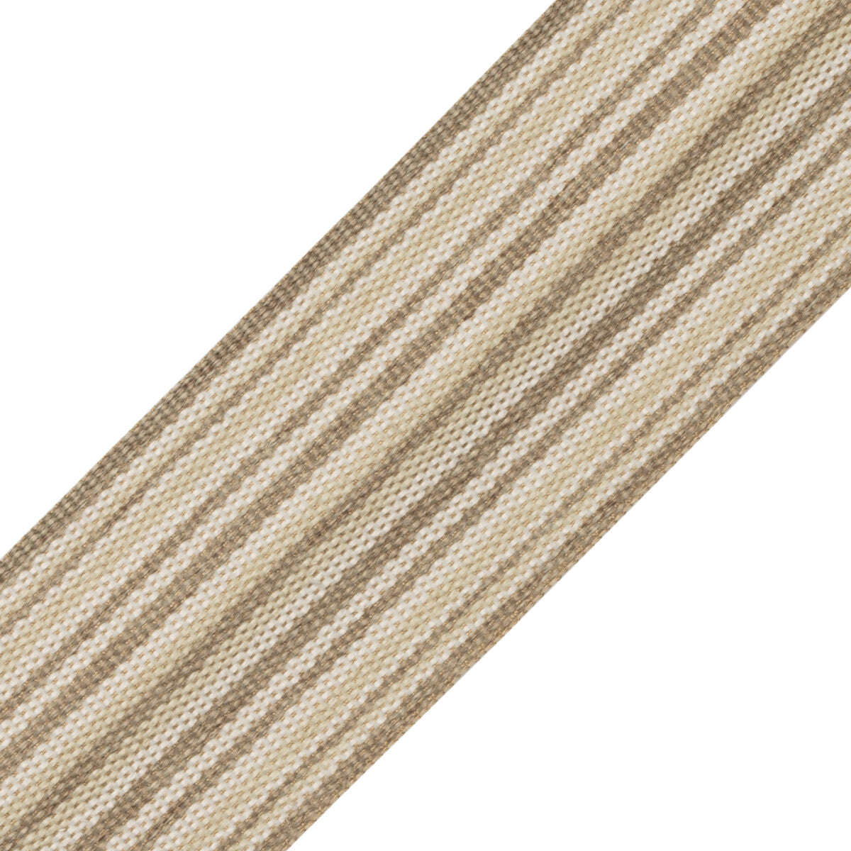Newport Striped Border Trim by Samuel & Sons in Beech