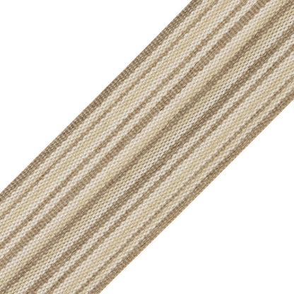 Newport Striped Border Trim by Samuel & Sons in Beech
