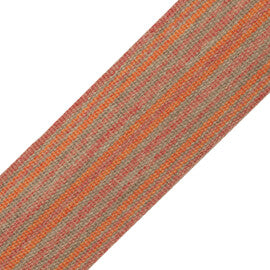 Newport Striped Border Trim by Samuel & Sons in Salsa