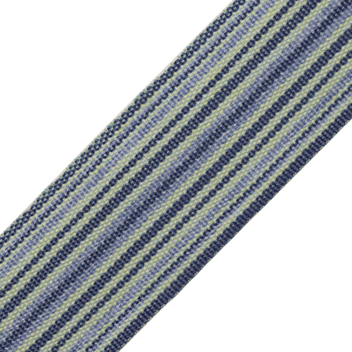 Newport Striped Border Trim by Samuel & Sons in Pacific