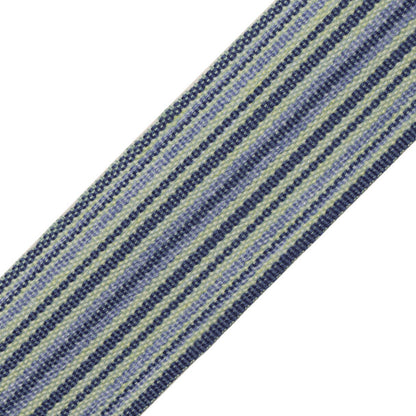 Newport Striped Border Trim by Samuel & Sons in Pacific