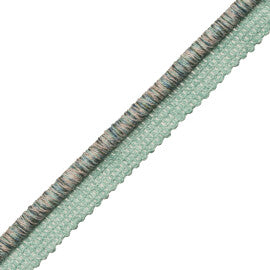 San Marino Cord With Tape Trim by Samuel & Sons in Tidepool