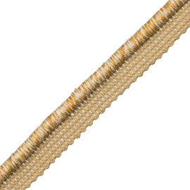 San Marino Cord With Tape Trim by Samuel & Sons in Marigold