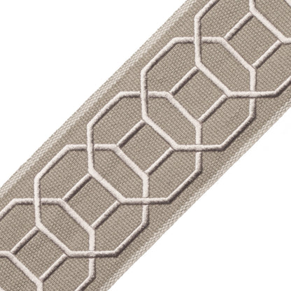 Sakiori Embroidered Border Trim by Samuel & Sons in Mist