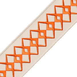 Heko Embroidered Border Trim by Samuel & Sons in Koi