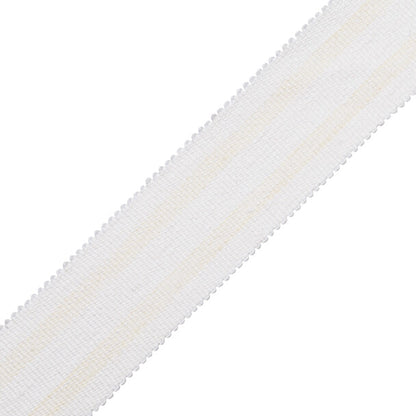 Callen Striped Border Trim by Samuel & Sons in Vanilla