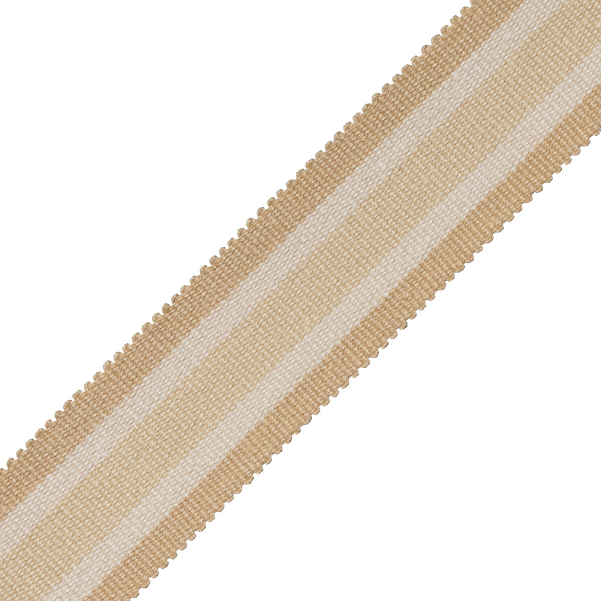 Callen Striped Border Trim by Samuel & Sons in Chamois