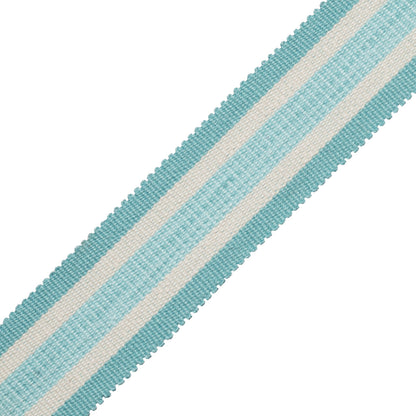 Callen Striped Border Trim by Samuel & Sons in Turk