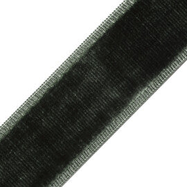 Sloane Velvet Border Trim by Samuel & Sons in Juniper