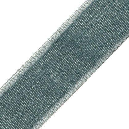 Sloane Velvet Border Trim by Samuel & Sons in Oasis