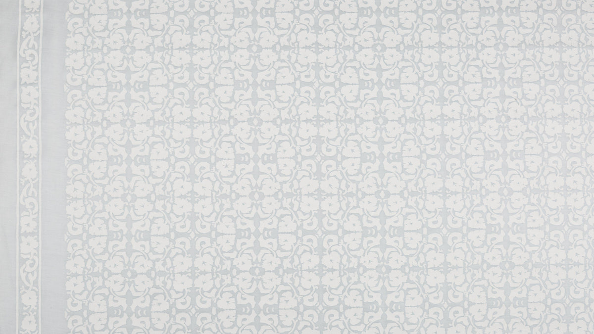 Shiraz Powder blue & white