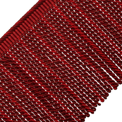 Loire Bullion Fringe Trim by Samuel & Sons in Crimson