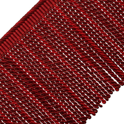 Loire Bullion Fringe Trim by Samuel & Sons in Crimson