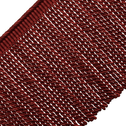 Loire Bullion Fringe Trim by Samuel & Sons in Merlot