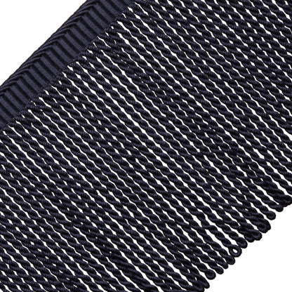 Loire Bullion Fringe Trim by Samuel & Sons in Navy