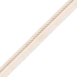 Loire Cord With Tape Trim by Samuel & Sons in Ivory