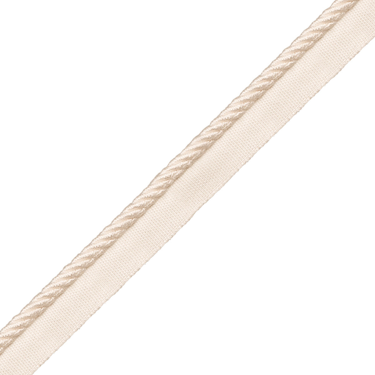 Loire Cord With Tape Trim by Samuel & Sons in Ivory