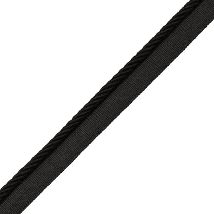 Loire Cord With Tape Trim by Samuel & Sons in Ebony