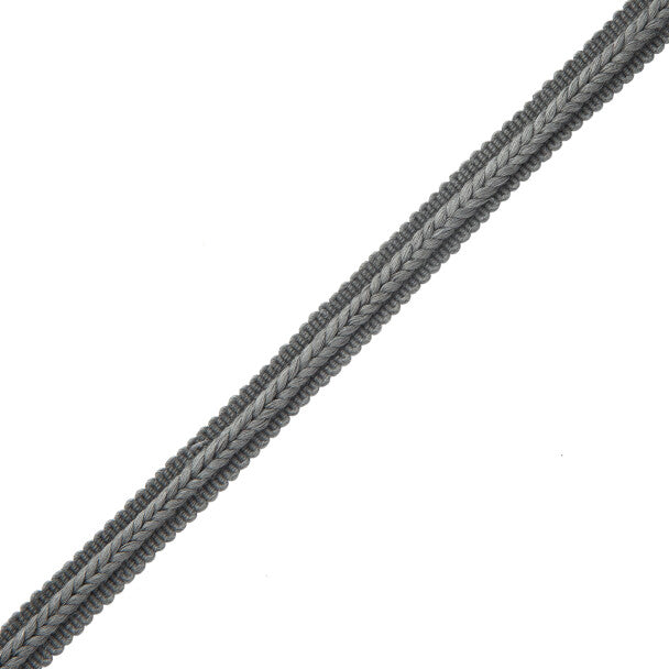 Flanders Gimp Trim by Samuel & Sons in Pewter