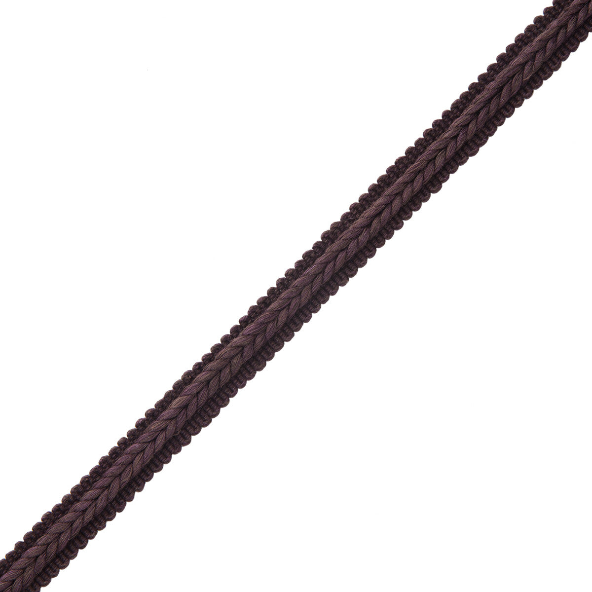 Flanders Gimp Trim by Samuel & Sons in Eggplant