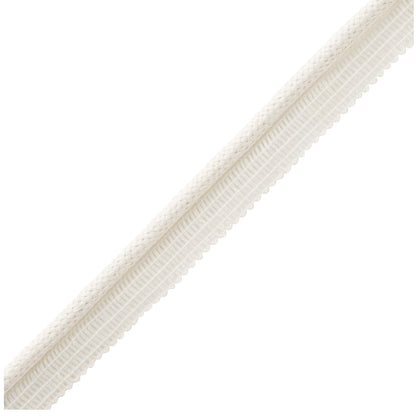 Flanders Cord With Tape Trim by Samuel & Sons in Cream