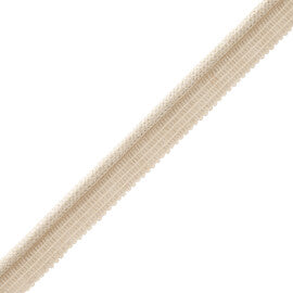 Flanders Cord With Tape Trim by Samuel & Sons in Oatmeal