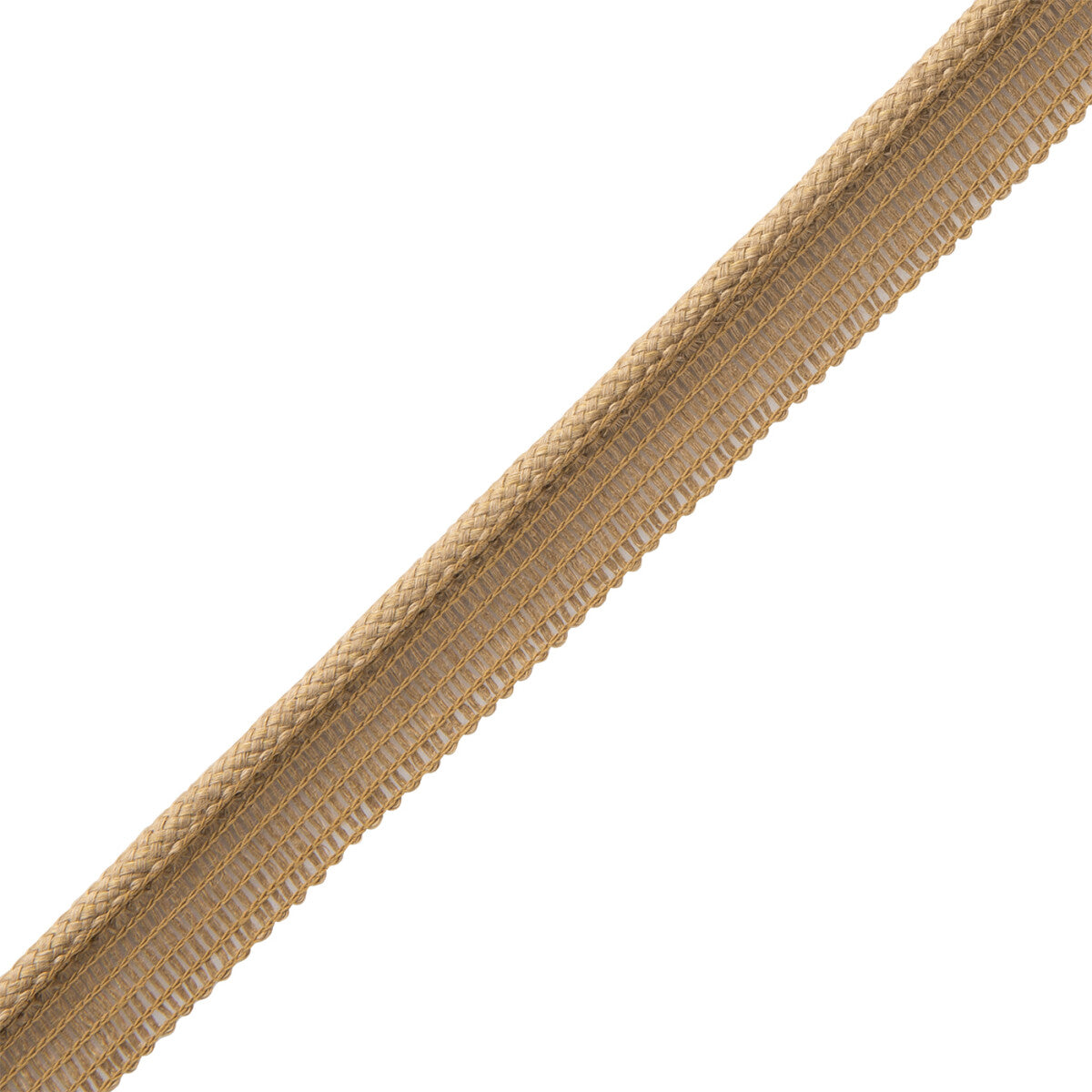 Flanders Cord With Tape Trim by Samuel & Sons in Dulce De Leche