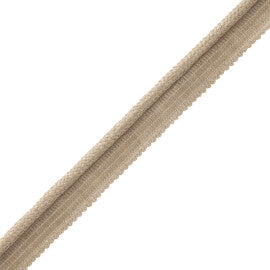 Flanders Cord With Tape Trim by Samuel & Sons in Flax