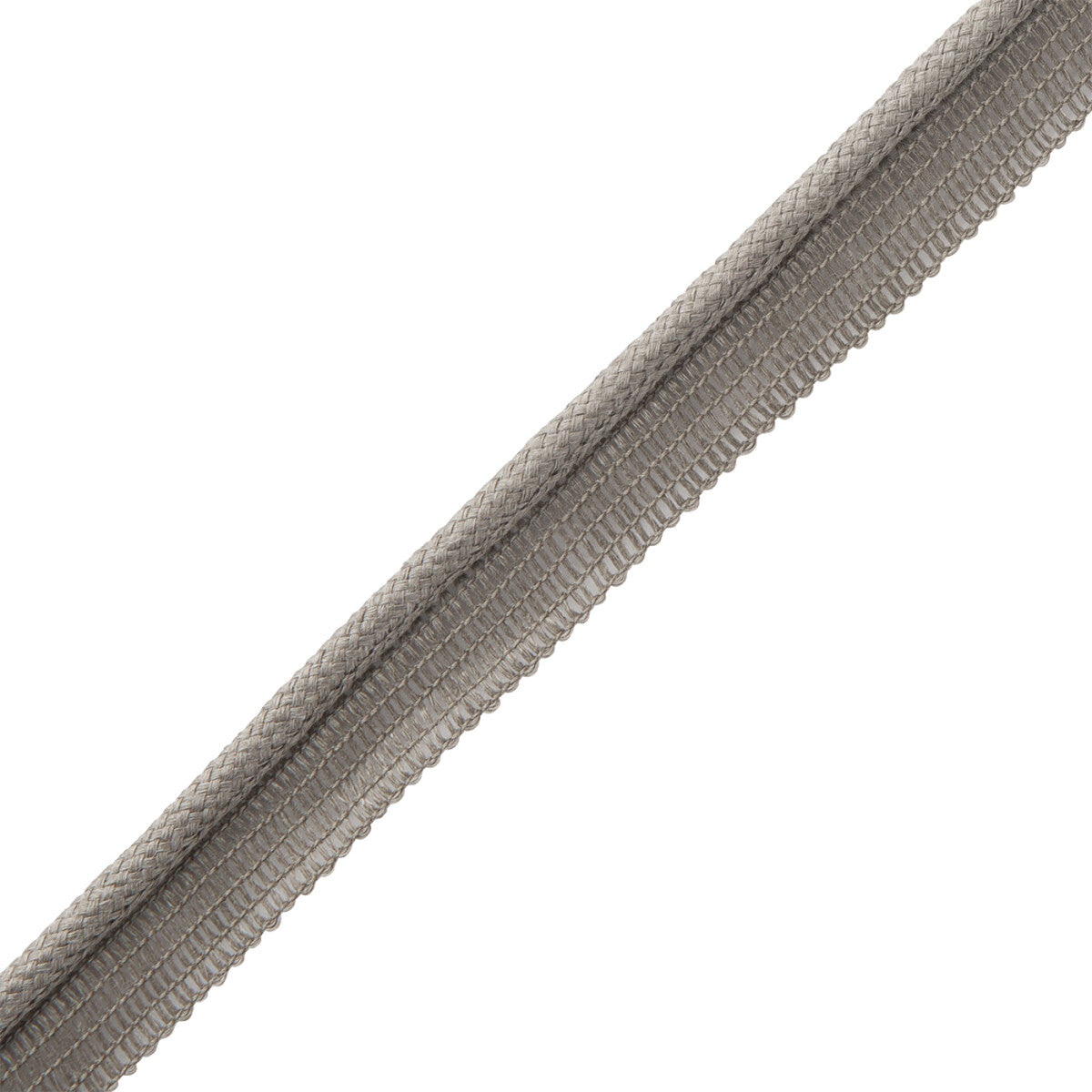 Flanders Cord With Tape Trim by Samuel & Sons in Gravel
