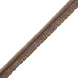 Flanders Cord With Tape Trim by Samuel & Sons in Nutmeg