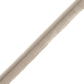 Flanders Cord With Tape Trim by Samuel & Sons in Limestone