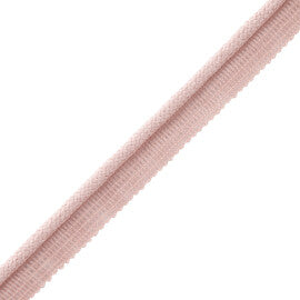 Flanders Cord With Tape Trim by Samuel & Sons in Petal