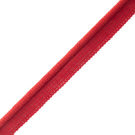 Flanders Cord With Tape Trim by Samuel & Sons in Geranium