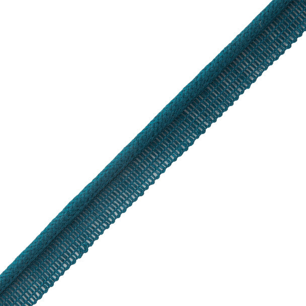 Flanders Cord With Tape Trim by Samuel & Sons in Peacock