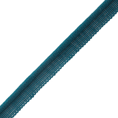 Flanders Cord With Tape Trim by Samuel & Sons in Peacock