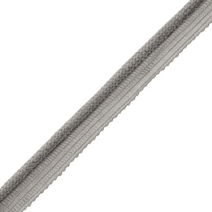 Flanders Cord With Tape Trim by Samuel & Sons in Granite