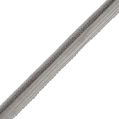 Flanders Cord With Tape Trim by Samuel & Sons in Granite