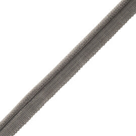 Flanders Cord With Tape Trim by Samuel & Sons in Flint