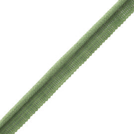 Flanders Cord With Tape Trim by Samuel & Sons in Leaf