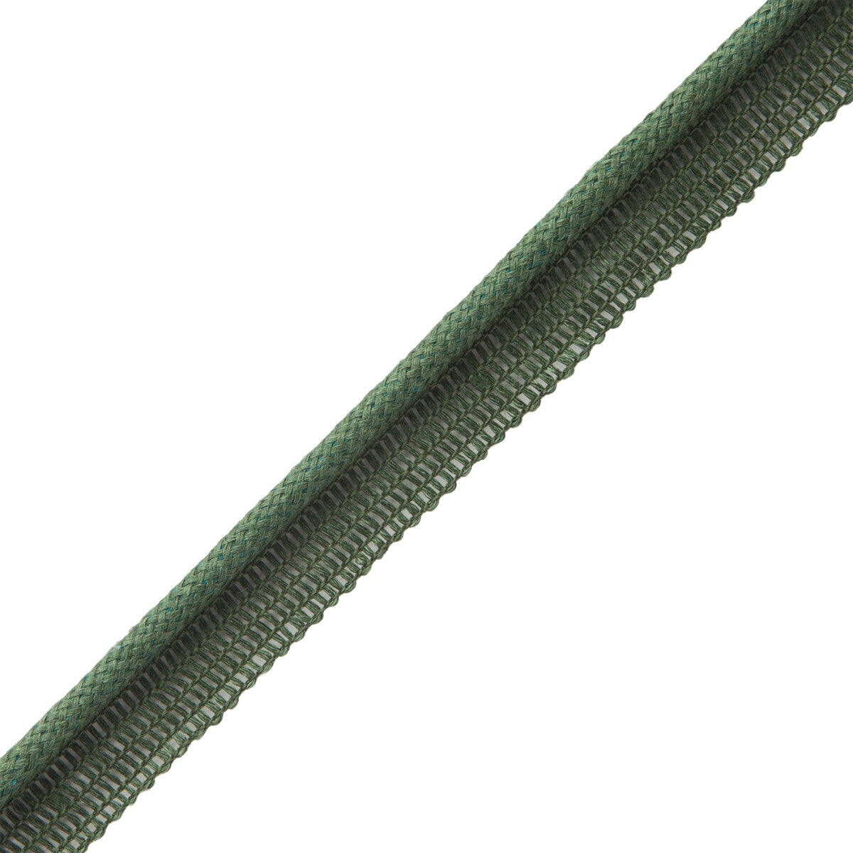 Flanders Cord With Tape Trim by Samuel & Sons in Kale