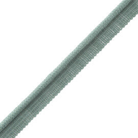 Flanders Cord With Tape Trim by Samuel & Sons in Mineral