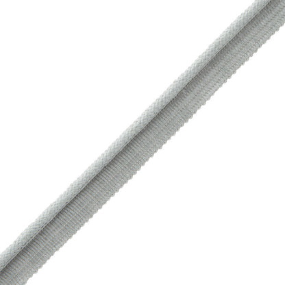 Flanders Cord With Tape Trim by Samuel & Sons in Silver