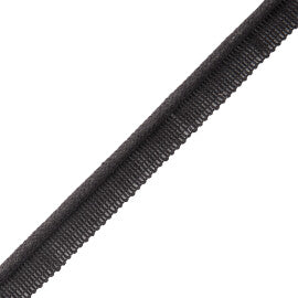 Flanders Cord With Tape Trim by Samuel & Sons in Onyx