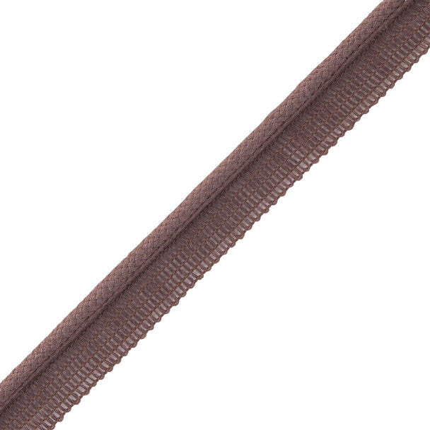 Flanders Cord With Tape Trim by Samuel & Sons in Heather