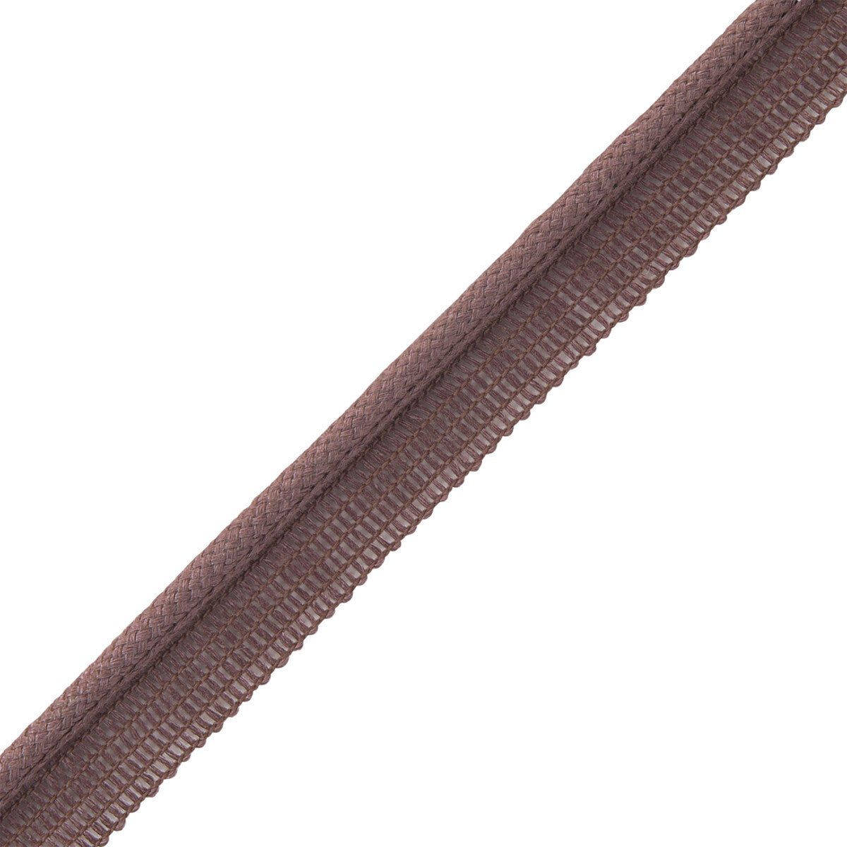 Flanders Cord With Tape Trim by Samuel & Sons in Heather