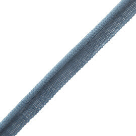 Flanders Cord With Tape Trim by Samuel & Sons in Polaris Blue