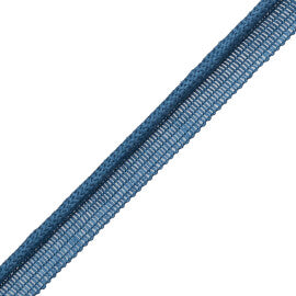 Flanders Cord With Tape Trim by Samuel & Sons in Indigo