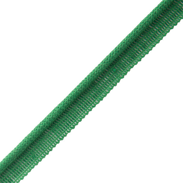 Flanders Cord With Tape Trim by Samuel & Sons in Emerald