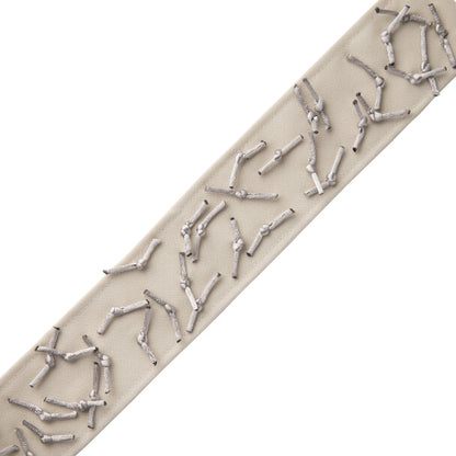 Constellation Border Trim by Samuel & Sons in Platinum